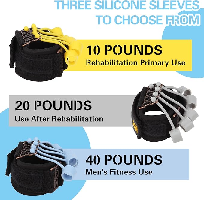 Finger Strengthener Stroke Recovery Physical Therapy Equipment Stretcher Hand Strengthener Hand Workout Extension Exerciser Hand Grip Trainer