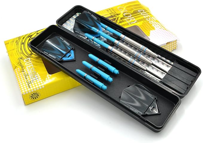CUESOUL Professional Tungsten Steel Tip Dart Set 85% Tungsten 22g/24g/26g-Glory Series