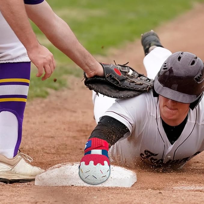 Gracfulcub Baseball Sliding Mitt, Baseball Glove Softball Guard, Ergonomic Design Protecting Fingers for Basic Base Running