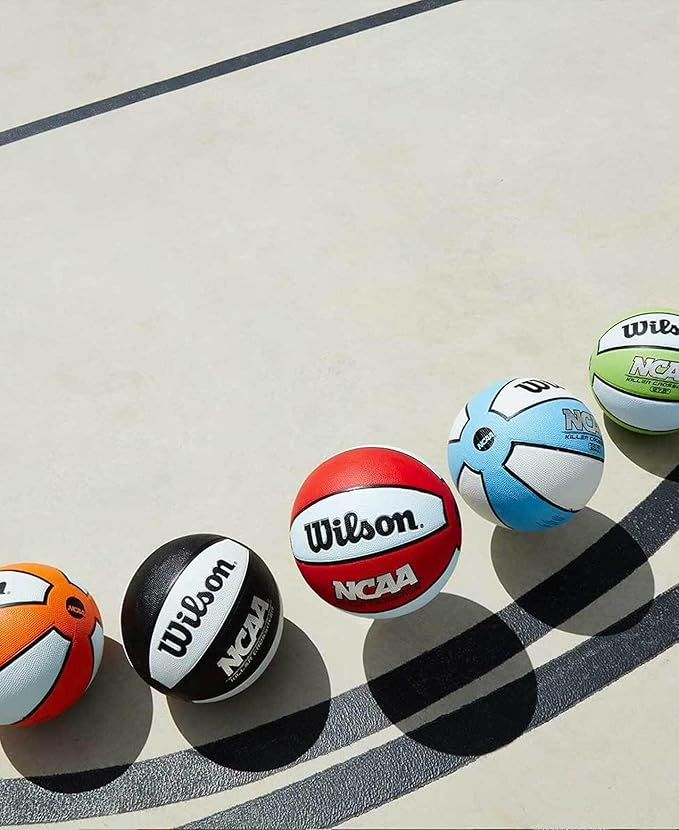 Wilson NCAA Killer Crossover Outdoor Basketball - 29.5", 28.5", 27.5"