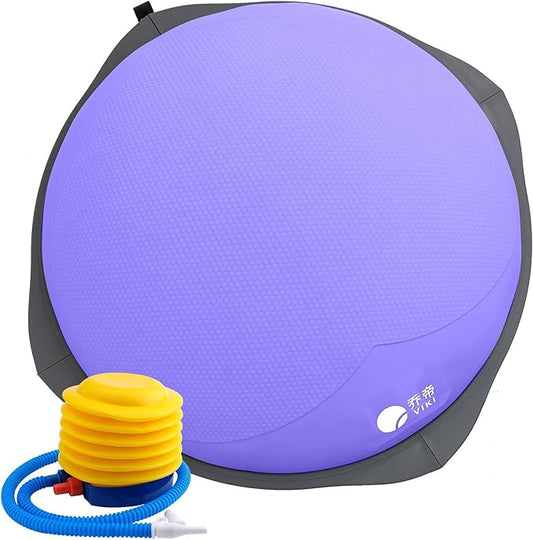 Balance Ball Home Workout Equipment, 27.5/31.5 inch Exercise Ball Balance Trainer, Stability Ball for Exercise, Half Balance Ball Strength Training Equipment for Cardio and Core Training