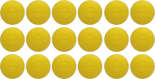 Velocity Lacrosse Balls - 1, 2, 3, 6, 12, 18, 24, 36, 60 and 120 Packs - for Practice, Official NFHS and College Approved Size