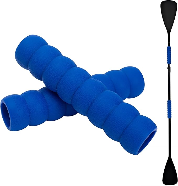 Kayak-Paddle-Grips-2-Pack - No-Slip Oar-Grip for Take-Apart Paddles,Blister Prevention Kayaking Accessories(Diameter 30mm/1.18 inches)