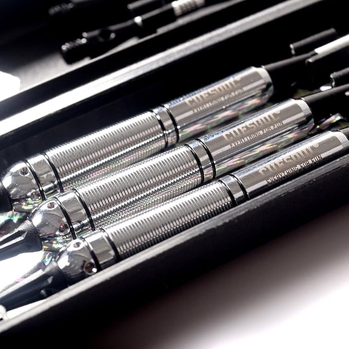 CUESOUL Soft Tip Darts Set Plastic Tip with Dart Case