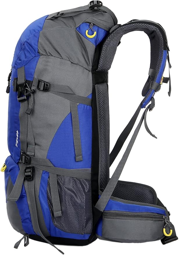 Esup 50L Hiking Backpack Men Camping Backpack with rain cover 45l+5l Lightweight Backpacking Backpack Travel Backpack