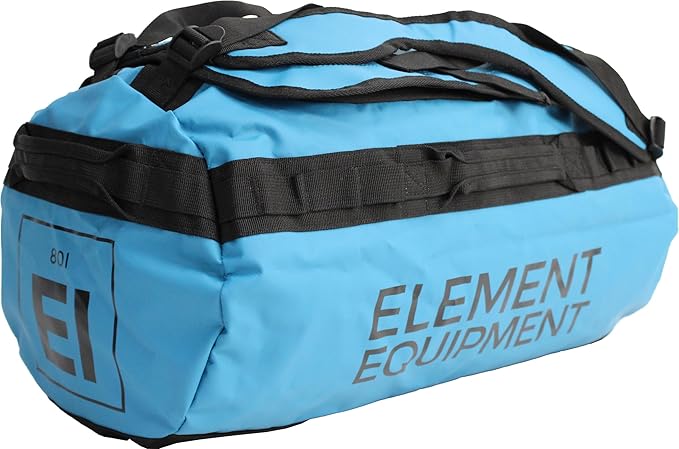 Element Equipment Trailhead Duffel Bag Shoulder Straps Waterproof Fjord Reef Large