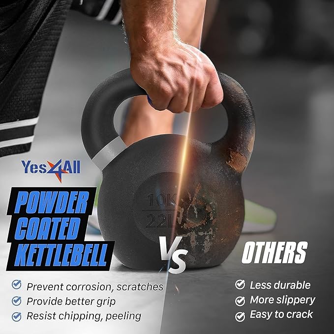 Yes4All Cast Iron Kettlebell