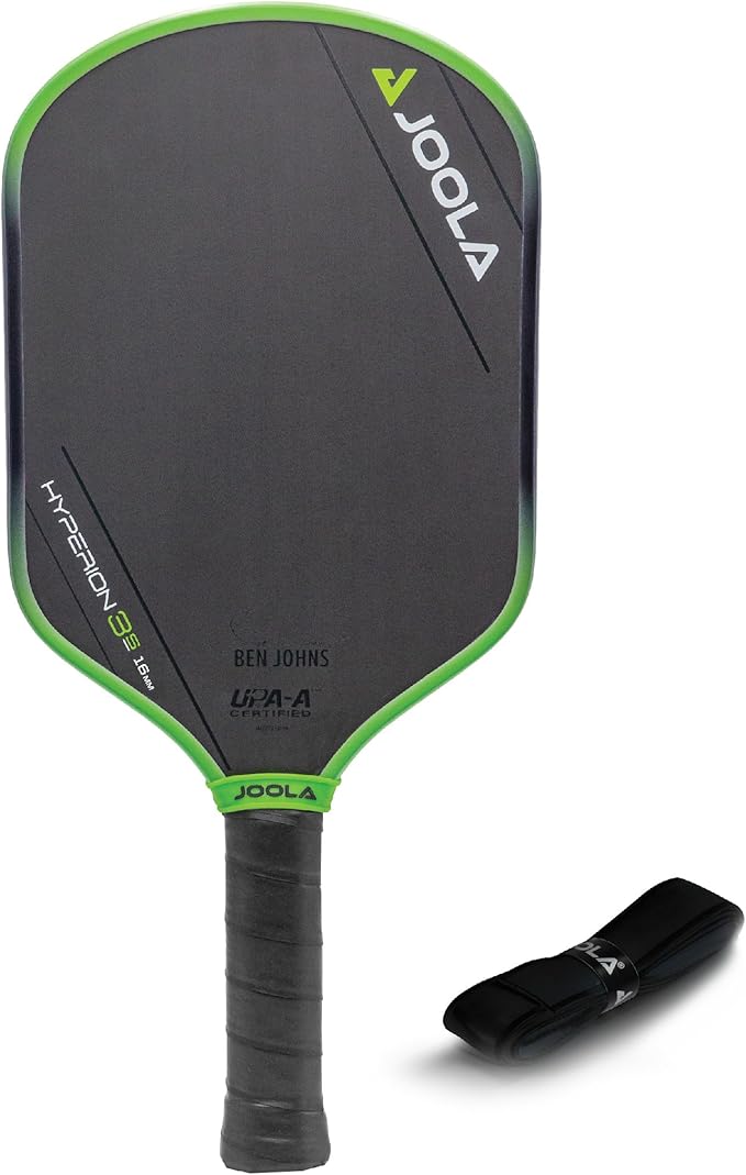 JOOLA 3S Pickleball Paddles – Raw Carbon Fiber Surface – Ben Johns Perseus, Hyperion, Scorpeus & Magnus Shapes – Elongated, Wide Body & Aero Curve Designs – 14mm/16mm Paddles – UPA-A Certified