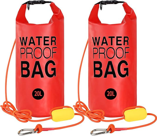 500D Sand Anchor for Small Boats, Power Watercrafts, 2 in 1 PWC Jet Ski Anchor Kit with Adjustable Buoy, Waterproof Dry Bag for Jet Ski, Kayak, Boat, Hiking Foldable Sandbags