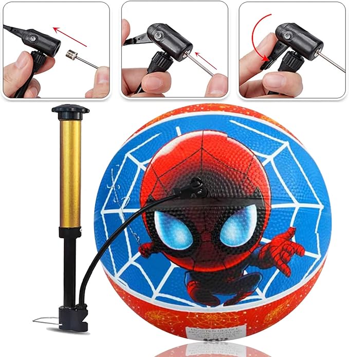 Kids Basketball Size 5 Youth Basketball 27.5" for Indoor Outdoor Play Games,Training Basketball for Beginner(Boys&Girls)