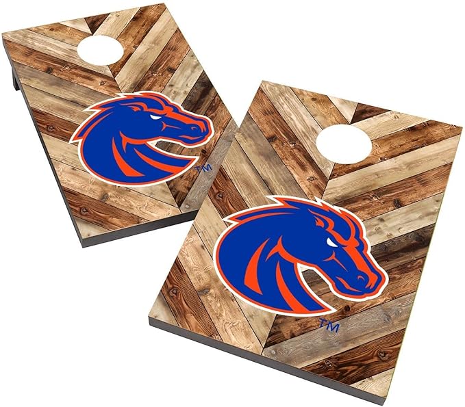 College Team Cornhole Boards, 2x4 Bag Toss Game Set, Officially Licensed Cornhole Game, Perfect for Tailgates