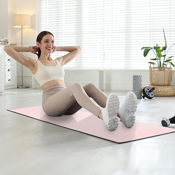 Hot Yoga Towel, 2 Pack Yoga Mat Towel with Grip Dot Non Slip Yoga Towels for Hot Yoga Sweat Absorbent Microfiber Pilates Towel for Bikram Exercise and Fitness
