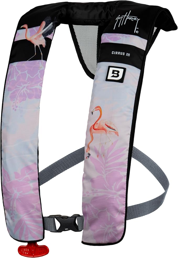 BLUESTORM Cirrus26 Inflatable PFD Life Jackets for Adults | US Coast Guard Approved Automatic Life Vest w/Manual Override Convertibility