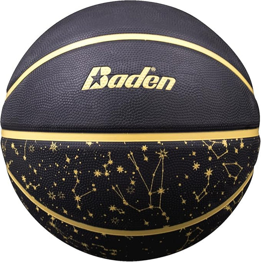 Baden | Legend Lifestyle Collection | Fun Design Outdoor Rubber Game Basketball | Youth & Adult Size 5,6,7