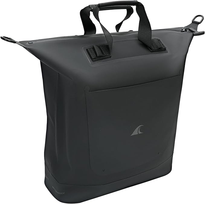 Breakwater Supply™ Waterproof Utility Tote Travel Bag with Shoulder Strap & Zipper | IP68 Ocean-Grade | Sandproof | Riverton