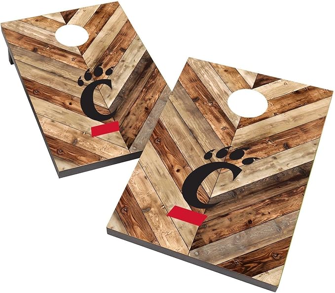 College Team Cornhole Boards, 2x4 Bag Toss Game Set, Officially Licensed Cornhole Game, Perfect for Tailgates