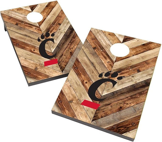 College Team Cornhole Boards, 2x4 Bag Toss Game Set, Officially Licensed Cornhole Game, Perfect for Tailgates