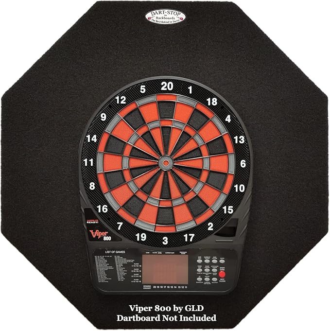 36 inch Professional Dart Board Backboard, Octagonal | Wall Protector | Dartboard Surround