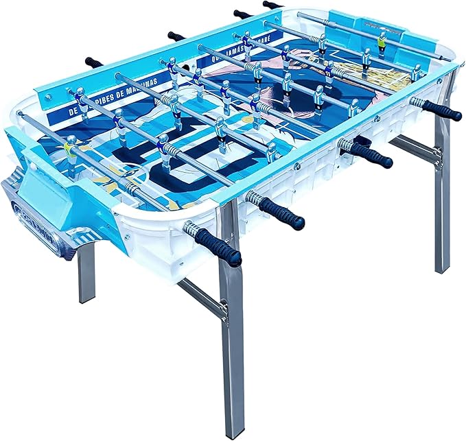 Outdoor Foosball Table Adult Size - Game Tables for Adults with Balls & Players - Soccer Table Game for Indoor Use - Weatherproof Perfect for Tournaments
