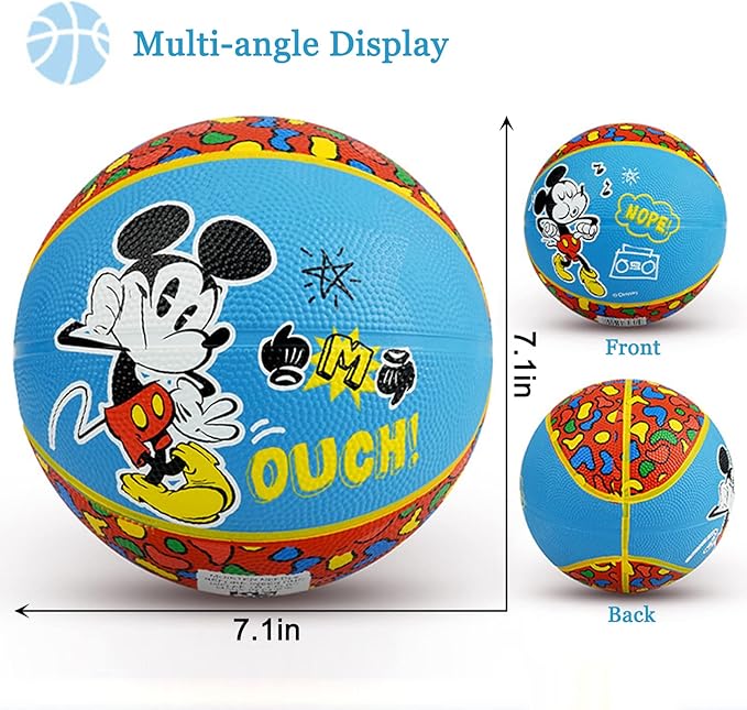 Kids Basketball Size 5 Youth Basketball 27.5" for Indoor Outdoor Play Games,Training Basketball for Beginner(Boys&Girls)