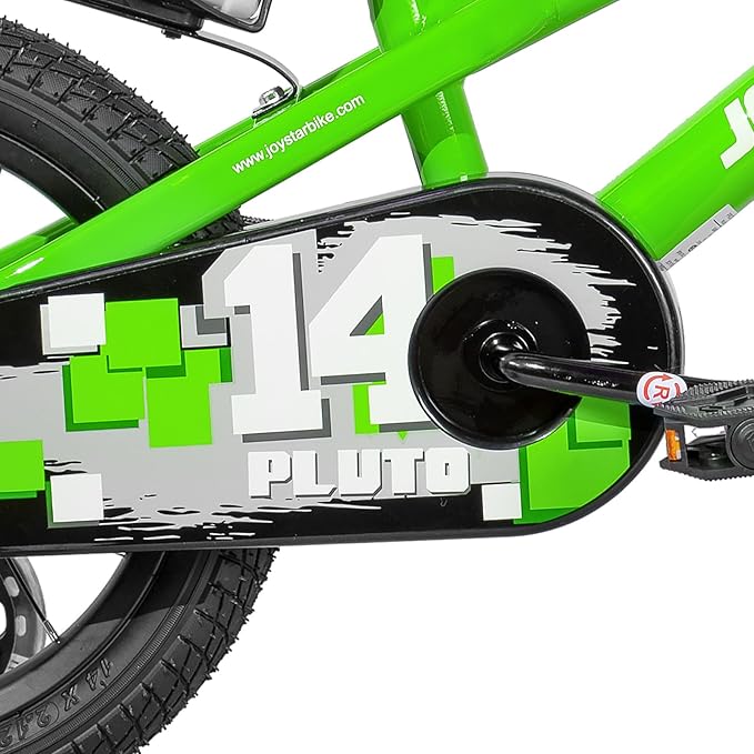 JOYSTAR Pluto 12 14 16 18 20 Inch Kids Bike with Light Up Training Wheels, Kids' Bicycle for Boys Girls Age 3-12 Years, Children Bikes, Multiple Colors