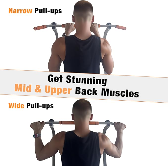 Power Tower Pull Up Bar Dip Station Dip Stand Multi-Function Home Gym Strength Training Fitness Equipment