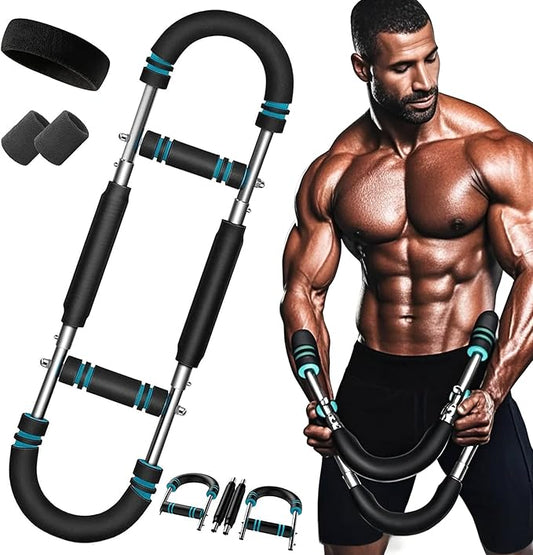 Twister Arm Trainer Pro - Adjustable Chest Workout Equipment & Arm Trainer Strengthen Chest, 2-in-1 Workout Bar