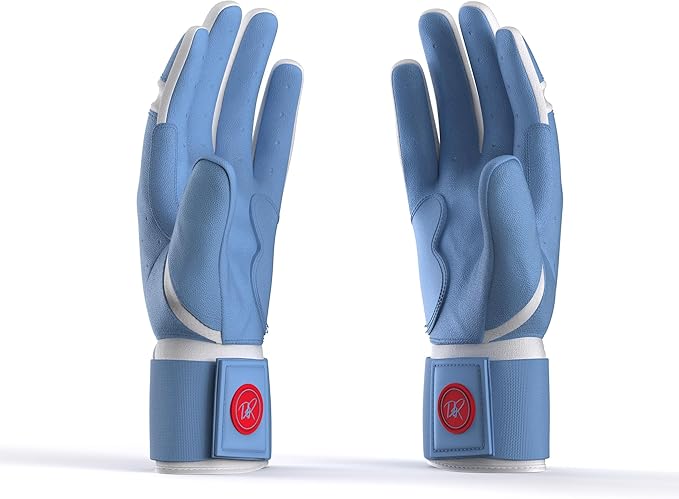 Drip & Rip Baller Series - Youth Batting Gloves + Adult Batting Gloves - for Softball and Baseball - Long Cuff Style for Men and Youth