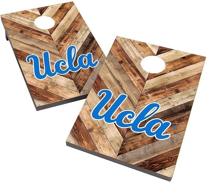 College Team Cornhole Boards, 2x4 Bag Toss Game Set, Officially Licensed Cornhole Game, Perfect for Tailgates