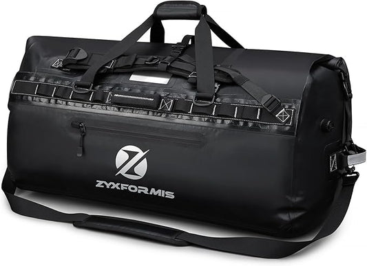 Waterproof Duffel Bag, Large Waterproof Duffel Backpack for Beach Vacation, Marine Dry Bags for Adventures, Heavy Duty Duffle Bag for Kayaking Boating Hiking Camping, 65L/110L/160L Sizes