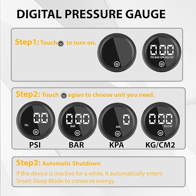 MOHEGIA Bike Floor Pump with Gauge: Air Bicycle Pump with High Pressure 160 PSI,Fits Schrader and Presta Valve -Inflator with Ball Pump Needles for MTB Road Bike, Ball, Balloon, Inflatables