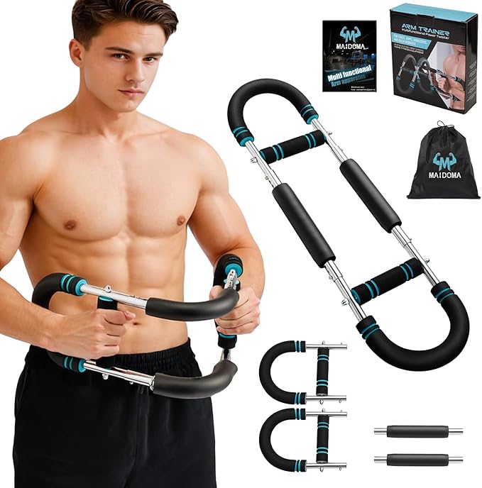 Twister Arm Trainer 20-60lb for Arm and Chest Muscle Trainer, Portablearm Chest Workout Equipment for Home Gym, Detachable Office Chest Trainer for Men and Women.