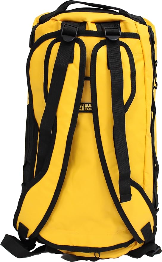 Element Equipment Trailhead Duffel Bag Shoulder Straps Waterproof Yellow Large