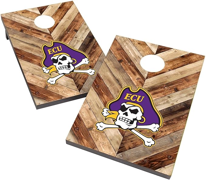 College Team Cornhole Boards, 2x4 Bag Toss Game Set, Officially Licensed Cornhole Game, Perfect for Tailgates