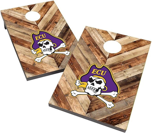 College Team Cornhole Boards, 2x4 Bag Toss Game Set, Officially Licensed Cornhole Game, Perfect for Tailgates