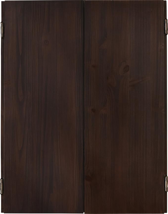 Viper by GLD Products Metropolitan Solid Wood Cabinet & Sisal/Bristle Dartboard Play-Ready Bundle