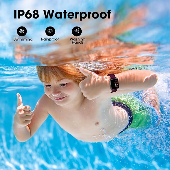 Pedometer Watch Senior Friendly No App/Phone Required, Waterproof Fitness Tracker Watch with Step Counter Calories/Sleep Tracker for Walking Running for Men Women