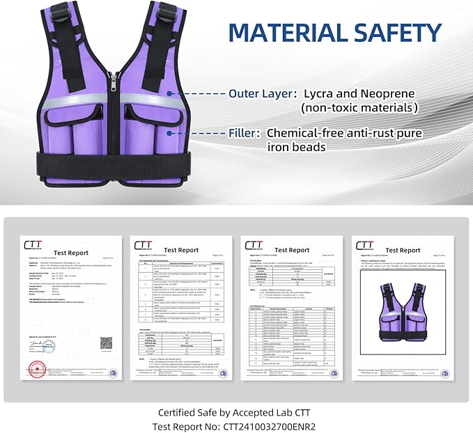 Sportneer Adjustable Weighted Vest Weights: 2-18 lbs/2-40 lbs Washable Weight Vest 16 In 1 Fast Adjust Rucking Vest for Women and Men Home Gym Workout Fitness Strength Training Vests