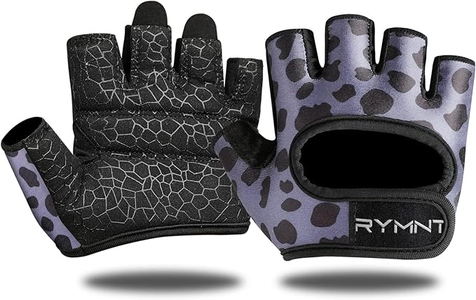 Minimal Weight Lifting Gloves,Short Micro Workout Gloves Grip Pads with Full Palm Protection & Extra Grip for Men Women Weightlifting,Gym,Exercise Training