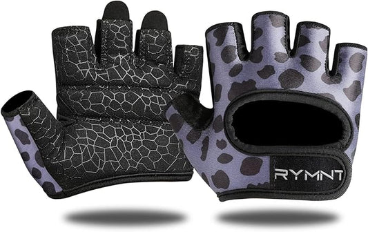 Minimal Weight Lifting Gloves,Short Micro Workout Gloves Grip Pads with Full Palm Protection & Extra Grip for Men Women Weightlifting,Gym,Exercise Training