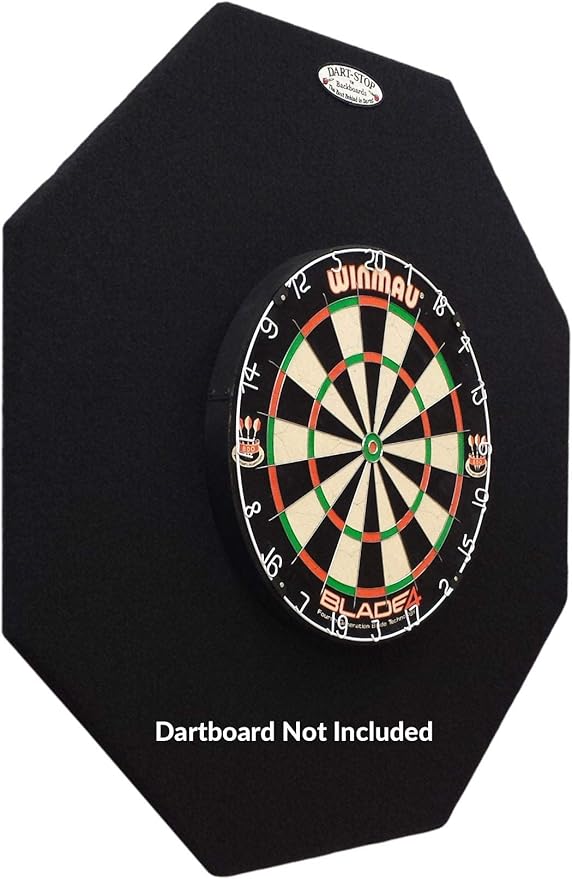 36 inch Professional Dart Board Backboard, Octagonal | Wall Protector | Dartboard Surround
