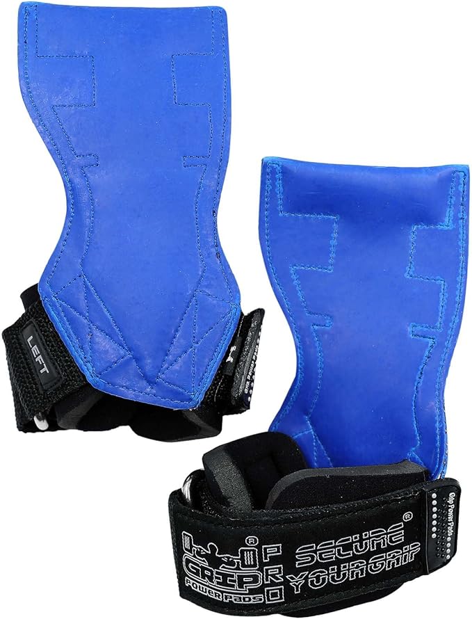 Lifting Grips PRO Weight Gloves Heavy Duty Barbell Gymnastics Straps Alternative to Power Hooks Deadlifts Adjustable Neoprene Padded Wrist Wrap