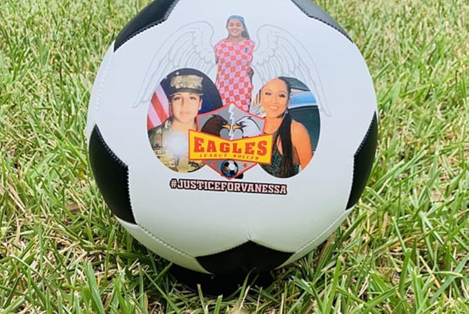 Personalized Custom Mini Size 6 Inch Official Size 1 Soccer Ball | Customized Soccer Ball with Name, Photo, or Text | Trophy or Gift for Coach, Son, Boyfriend, or Any Soccer Fan