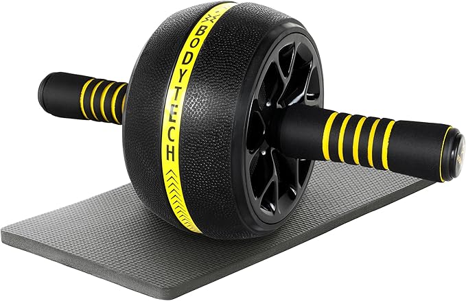 Ab Roller Wheel workout for Abdominal Core Strength training home gym fitness Equipment, Exercise Wheel for Men Women