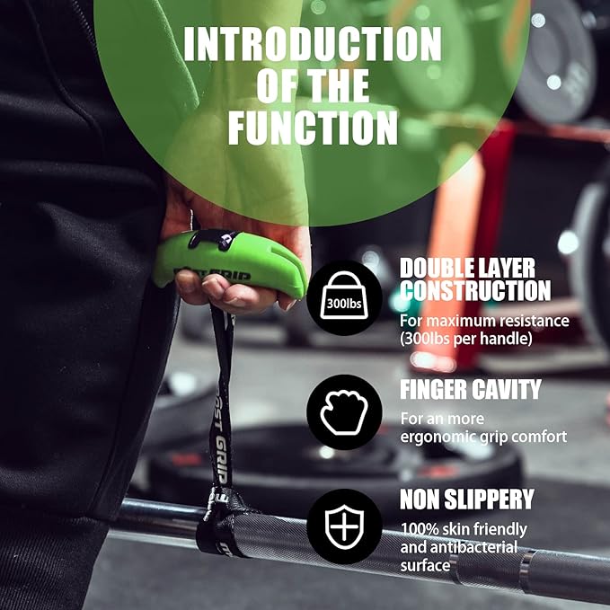 MOST Neutral Grip Pull Up Handles for Home Gym Workout, Ergonomic Pull Up Grips with Non-Slip for T-bar Row