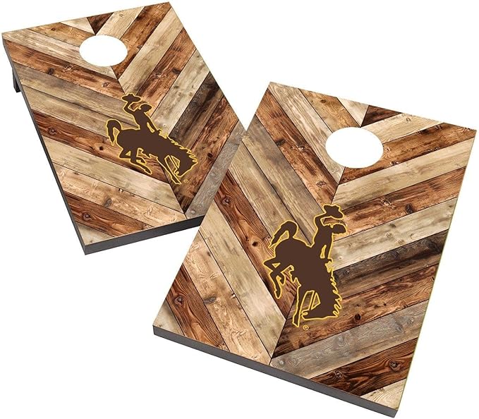 College Team Cornhole Boards, 2x4 Bag Toss Game Set, Officially Licensed Cornhole Game, Perfect for Tailgates