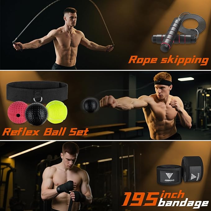 Punching Bag for Adults, 4ft Heavy Boxing Bag Set with 12 OZ Gloves for MMA Karate Kickboxing Boxing Home Gym Training - Unfilled