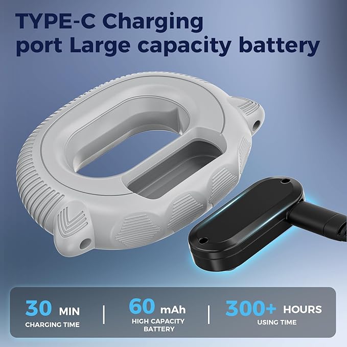 Smart Hand Grip Strengthener for Exercise and Fun, Gorifei Grip Strengthener with Comfortable and Soft Silicone Material, Suitable for Grip Strength Training, 5 Games Available and Control Shorts Browsing&Photos Taking on Phone