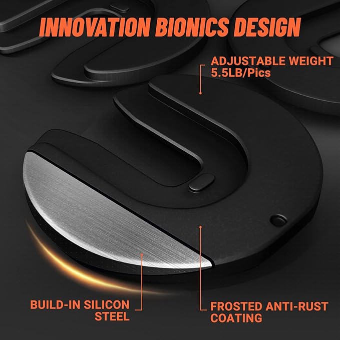 25/55 lbs Pair Adjustable Dumbbell Set, Adjust Dumbbell Weight for Exercises Pair Dumbbells for Men and Women in Home