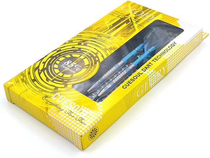 CUESOUL Professional Tungsten Steel Tip Dart Set 85% Tungsten 22g/24g/26g-Glory Series
